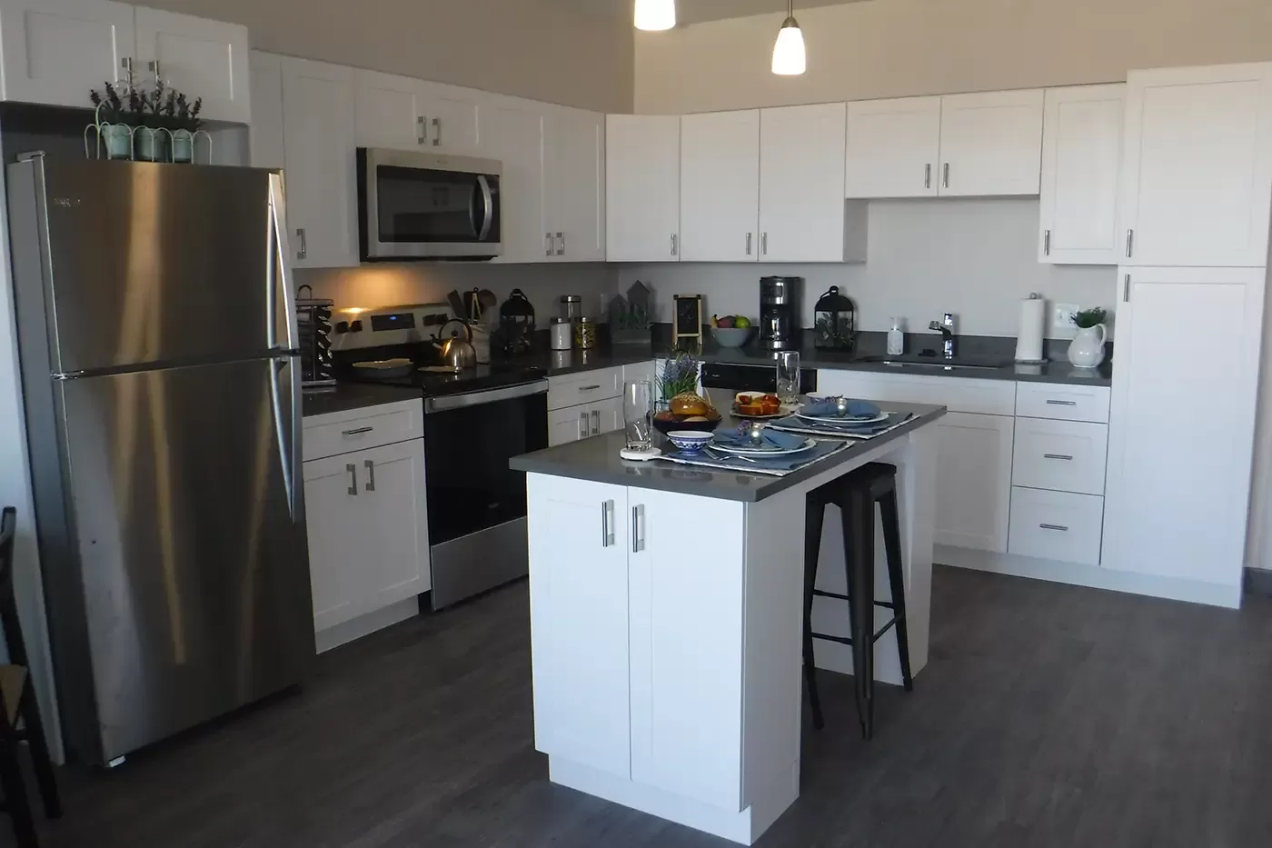 Photo of the interior of the 2814 apartments