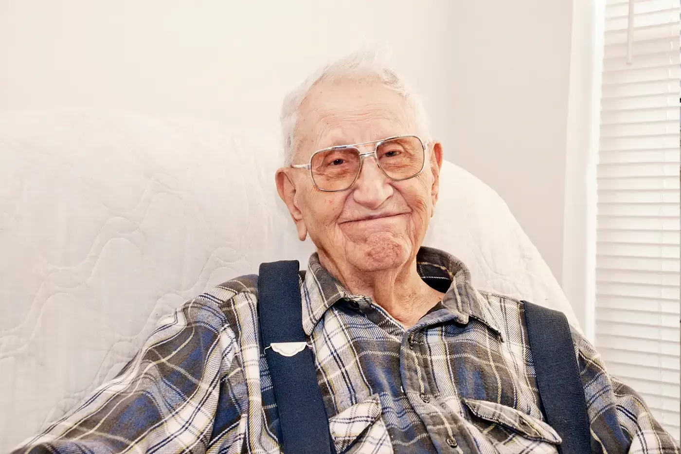 Photo of an elderly man
