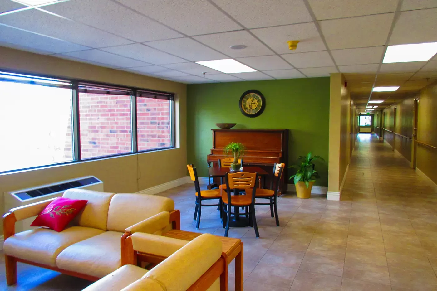 Photo of the interior of Ratekin Tower Apartments in Grand Junction, Colorado
